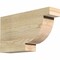 Ekena Millwork Alpine Rough Sawn Rafter Tail, Douglas Fir, 4"W x 10"H x 18"L RFT04X10X18ALP00RDF - alternate 1